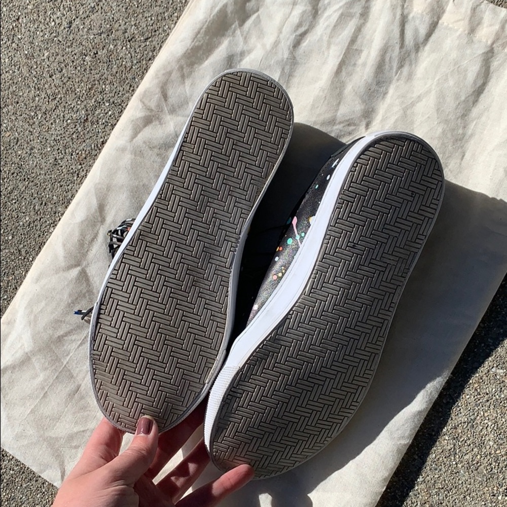 Loeffler Randall Logan Splatter Sneakers - Picture 2 of 5